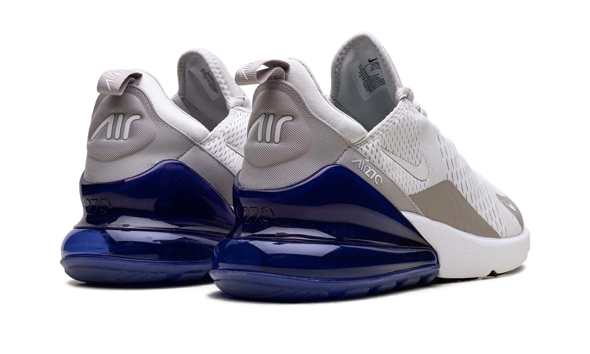 Air Max 270 "White Royal Blue" AH8050 031 - Image 3