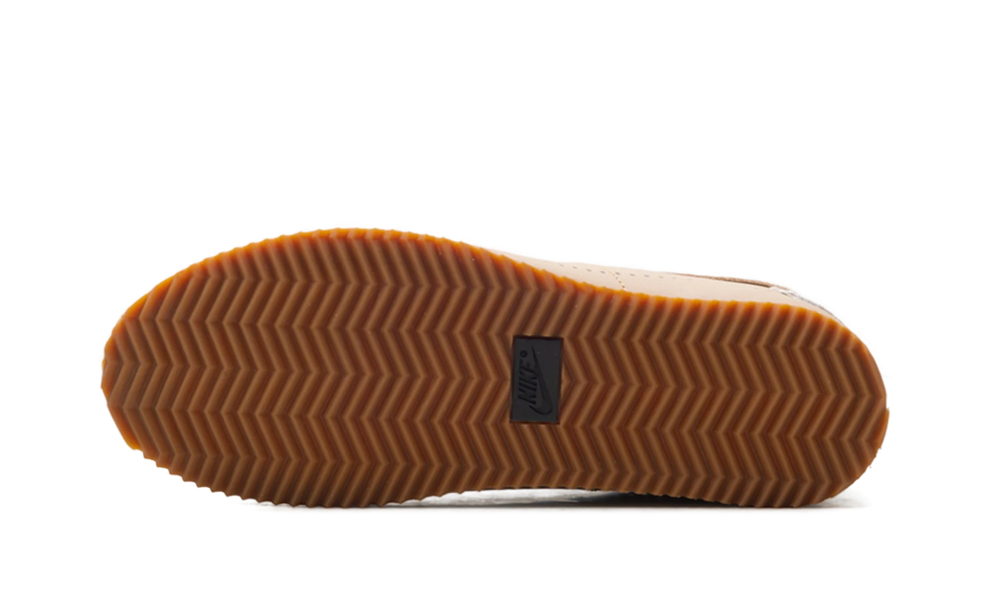 Cortez Leather WMNS "Perforated Swoosh - Pale Shale" HQ1841 200 - Image 5